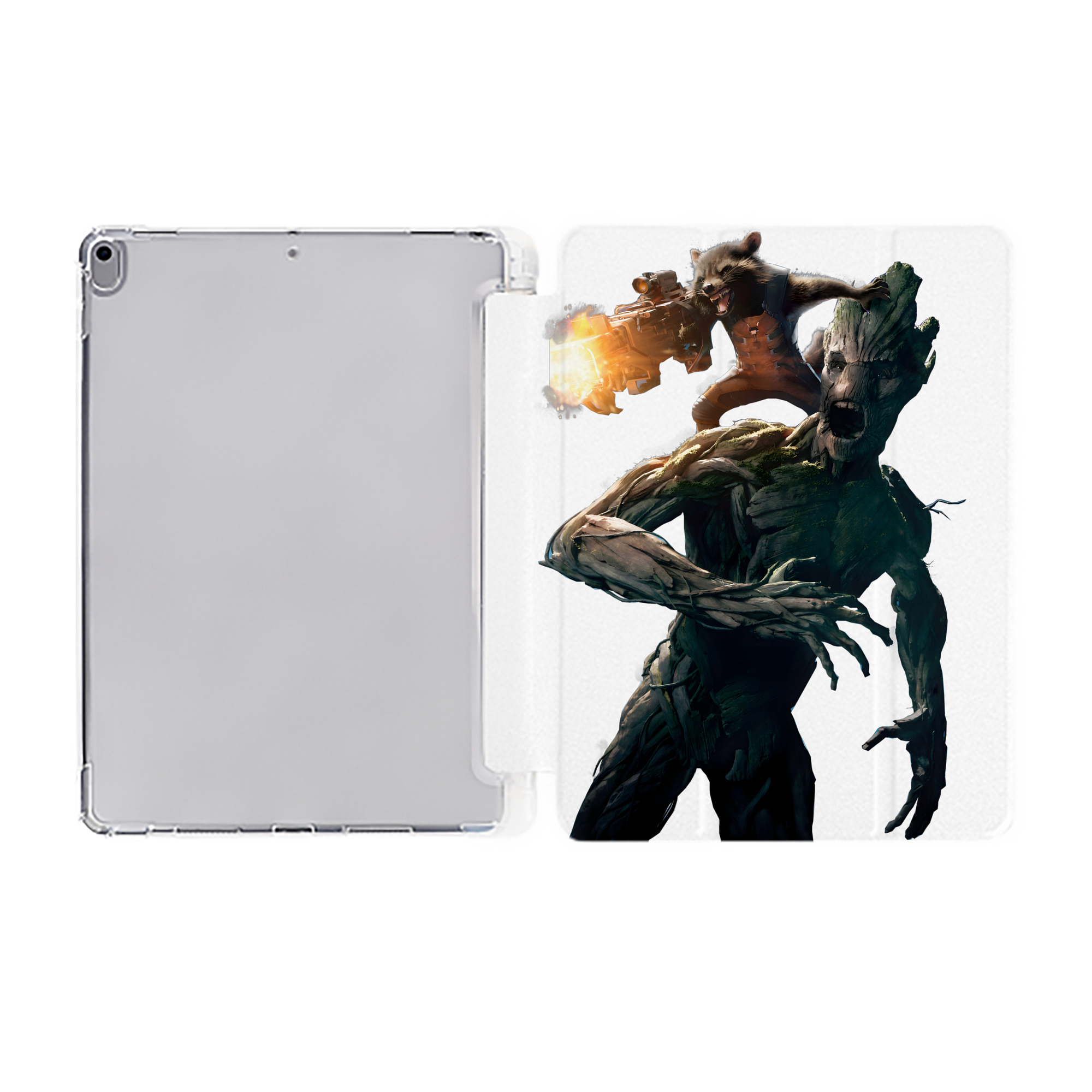 （画像用） アベンジャーズ The Avengers IPad ケース ペン収納付き 三つ折りスタンド PUレザー×シリコン 対応機種9.5/10.5/10.9インチ